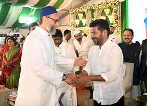 BJP alleges secret deal by Congress for Owaisi's victory