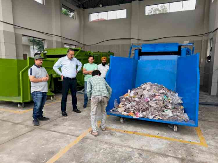 MC operationalises static compactors in Field Ganj; this will further prove handy in removing open garbage dump backside civil hospital 