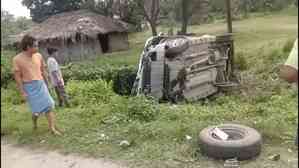 Arunachal MLA escapes road accident with minor injuries
