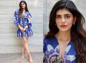 Sanjana Sanghi strikes a pose in floral dress: 'Summer fresh work days are here'