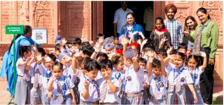 Students of BCM Arya International School, Ludhiana visit PAU Museum