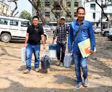 Arunachal: First batch of polling teams airlifted to remote areas