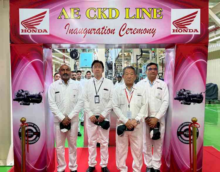 Honda Motorcycle & Scooter India inaugurates new CKD Engine Assembly Line at Global Resource Factory, Manesar (Haryana)