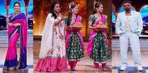 Madhuri, Suniel gush over 'khoobsurat' Ashta Laxmi act of 'Dance Deewane' contestant