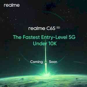 realme set to shake up market: Launching fastest entry-level 5G smartphone 'C65' under Rs 10k