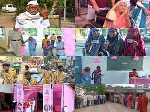 Maharashtra: Grooms, seniors, youth, first-timers, transgenders celebrate festival of democracy in 5 LS seats