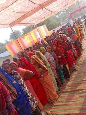 LS polls: Ist phase witnesses over 60 pc voter turnout 