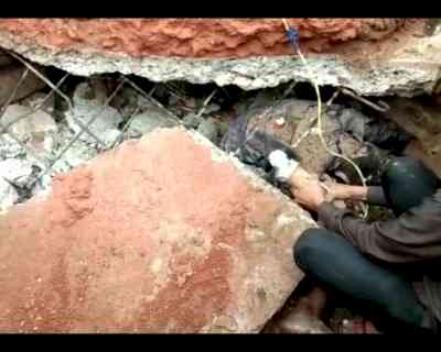 Wall collapse near historic Ahmedabad site: 2 dead, 3 injured, vehicles buried under debris