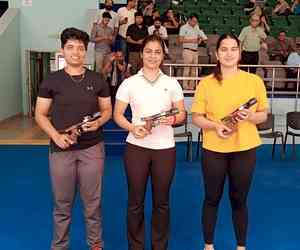 Olympic shooting trials: Manu soars high, Anish takes expected win in pistol competitions