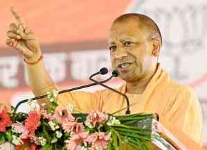 Terrorists were offered biryani during Congress rule, claims Yogi Adityanath in R'sthan