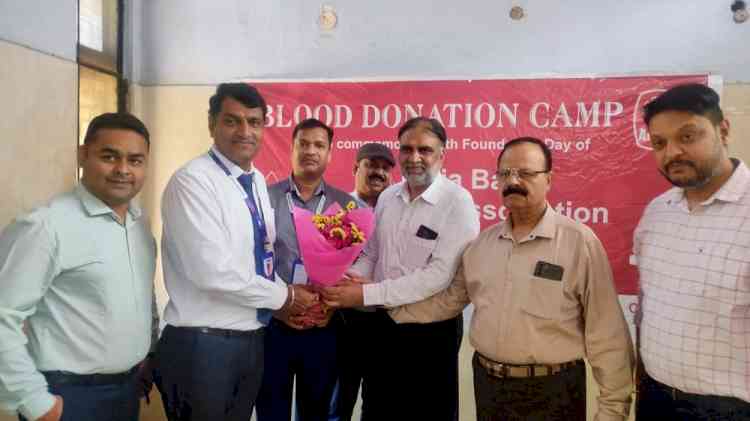 State Bank of India Employees’ Union, Chandigarh Circle organized Blood Donation Camp 