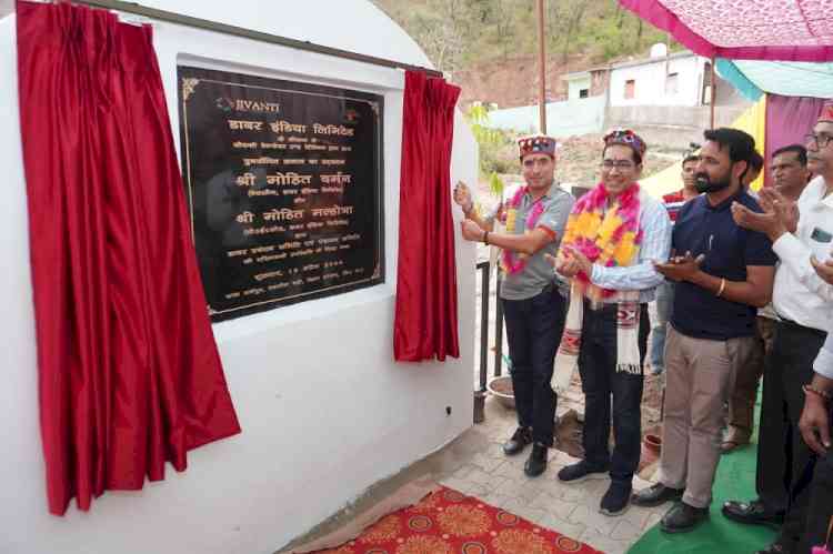 Dabur revives village pond in Dharampur, Baddi