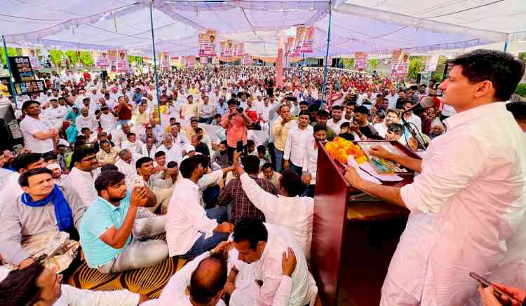 आईएमटी मानेसर की तर्ज पर कोसली में औद्योगिक क्षेत्र लाएंगे ताकि युवाओं को रोजगार मिले, रीजनल सेंटर को महिला विश्वविद्यालय का रूप देंगे: सांसद दीपेन्द्र हुड्डा 