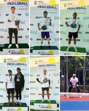 Indian pickleball contingent achieve 10-medal haul at US Open Championships