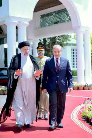 Iranian President Ebrahim Raisi lands in Islamabad on three-day visit
