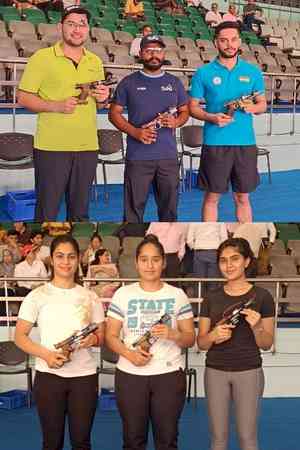 Bhavesh, Simranpreet win second 25m pistol Olympic Selection Trials
