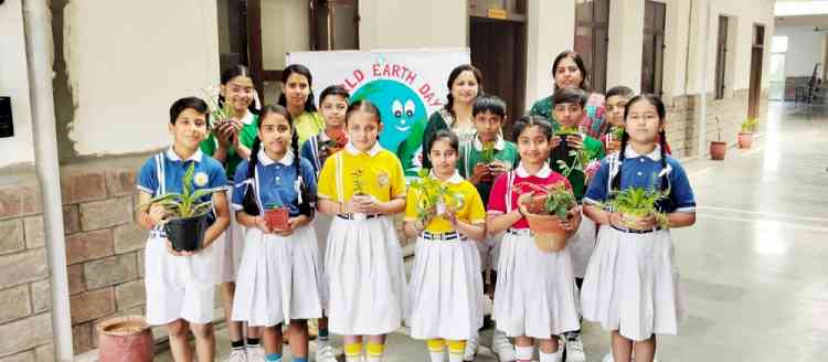 Earth Day celebrated with enthusiasm at Apeejay School