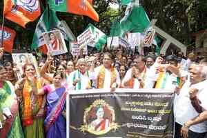 Congress govt hands over Neha murder probe to CID amid state-wide protests by BJP