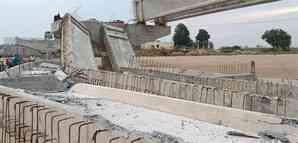 Under-construction bridge collapses in Telangana