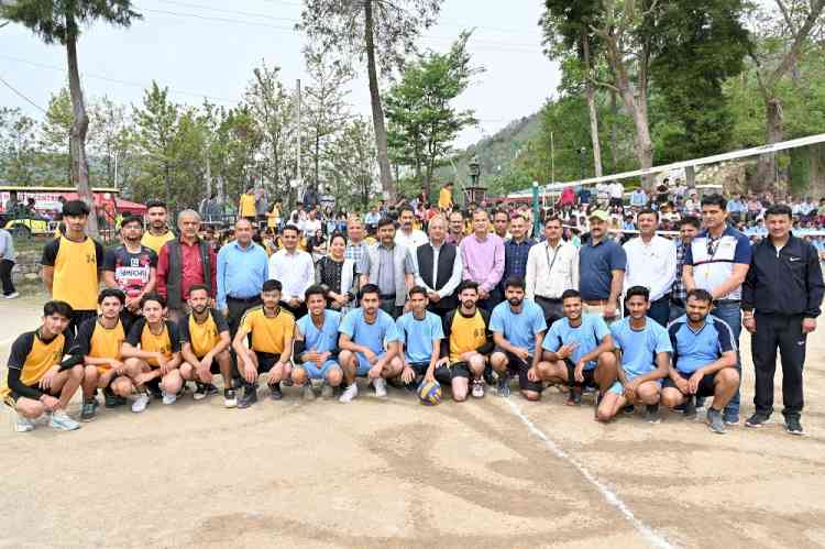 Annual Inter College Sports Meet gets underway at Nauni varsity