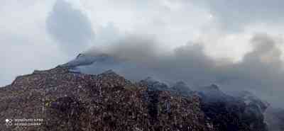 Fire at Bandhwari landfill site raises concerns; no casualties reported