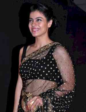 Kajol’s style mantra of the day: Life is short, let my pallu be long