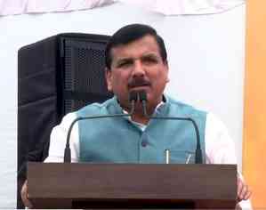 AAP leader Sanjay Singh slams BJP over Surat win
