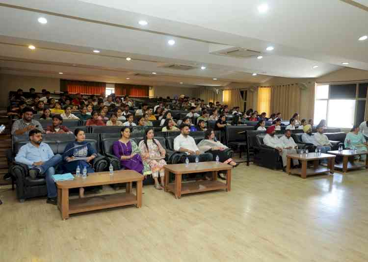 CT Institute of Law Hosts Declamation and Essay Writing Competition in Collaboration with Student Sangarsh Morcha