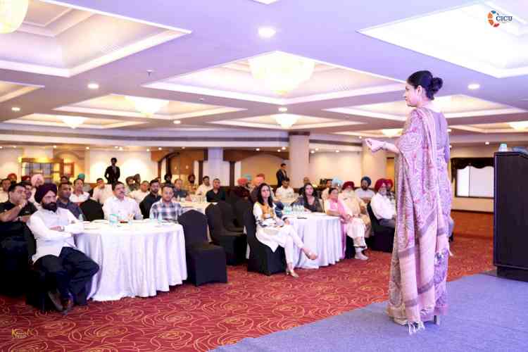 CICU conducted program on “KARMAnomics of Leadership” by India's Leading Coach Tanvi Bhatt