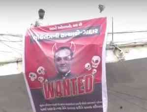 Wanted posters for missing Cong leader surface in Surat amid rumours of likely defection to BJP
