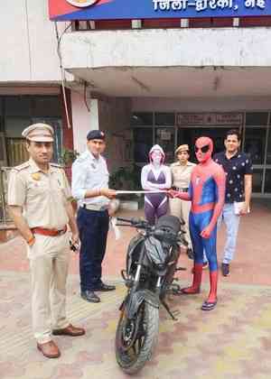 Spiderman stunt goes wrong, two booked for various offences