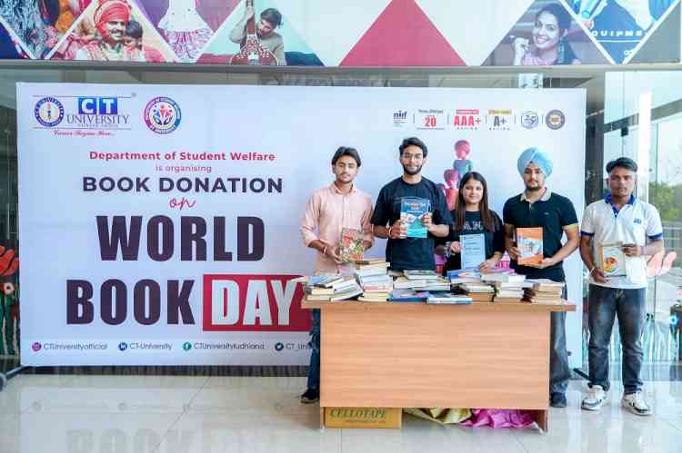 CT University celebrates World Book Day with Book Donation Drive