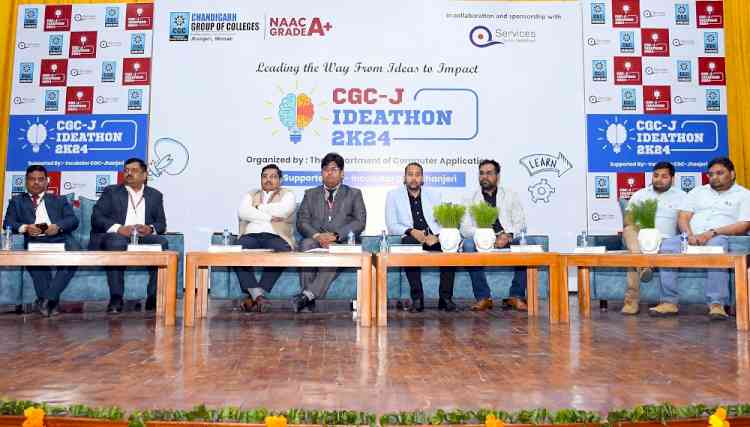 Ideathon 2K24 held at CGC Jhanjeri, 160 teams from various colleges participated