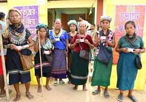 Braving the scorching heat, Tripura East records over 80 pc turnout