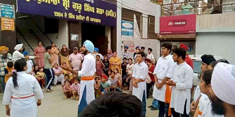 Nukkad Natak held to raise awareness among voters in Atam Nagar AC 