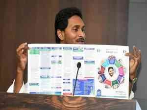 Andhra Pradesh: No big promises in YSR Congress' election manifesto