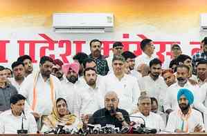 JJP's former Haryana chief, other leaders join Congress