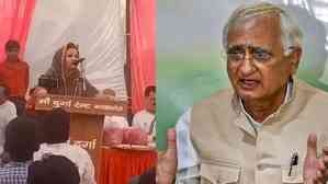 Salman Khurshid, niece Maria Alam Khan booked for ‘vote jihad’ speech in UP election meeting