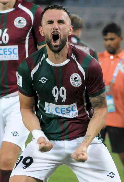 AIFF disciplinary committee announces suspension for Mohun Bagan Super Giant's Armando Sadiku