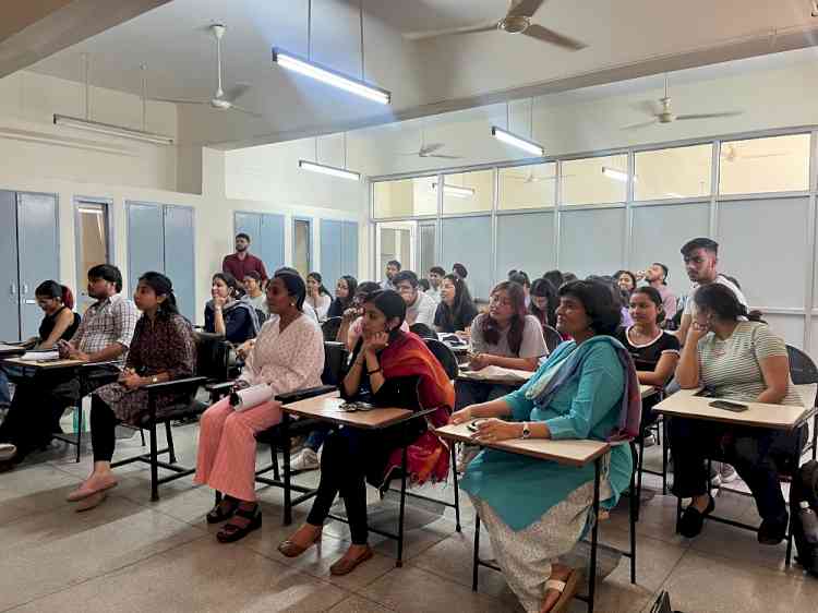 Masterclass in Film Studies by Veteran Filmmaker Rahul Rawail leaves students enthralled at Panjab University