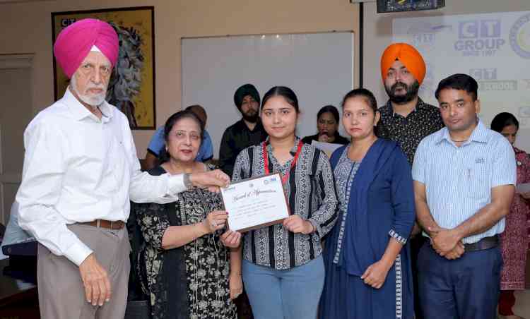 CT Institute of Higher Studies Celebrates 100% Pass Result in PSEB Board Exams with an Honorary Award Function