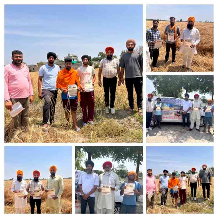 Mass awareness camps being held in villages to discourage farmers from sowing long duration paddy variety - PUSA-44