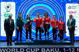 Turkey’s golden start at ISSF World Cup in Baku