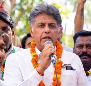 In Chandigarh, INDIA bloc nominee Manish Tewari vows to make up for the loss of 10 years