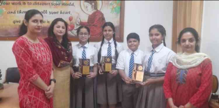 Apeejay School Students shine in environment education programme