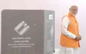 LS polls: PM Modi casts vote in Ahmedabad