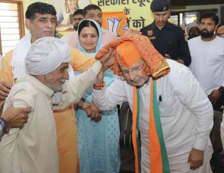 भाजपा प्रत्याशी डॉ अरविंद शर्मा ने किया पहले से अधिक अंतर से रोहतक सीट पर जीत का दावा