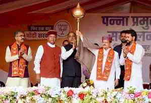 Congress joined hands with anti-national forces, JP Nadda says at rally in Himachal