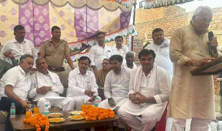 BSP candidate from Rohtak LS withdrew nomination and extended support for Deepender Hooda