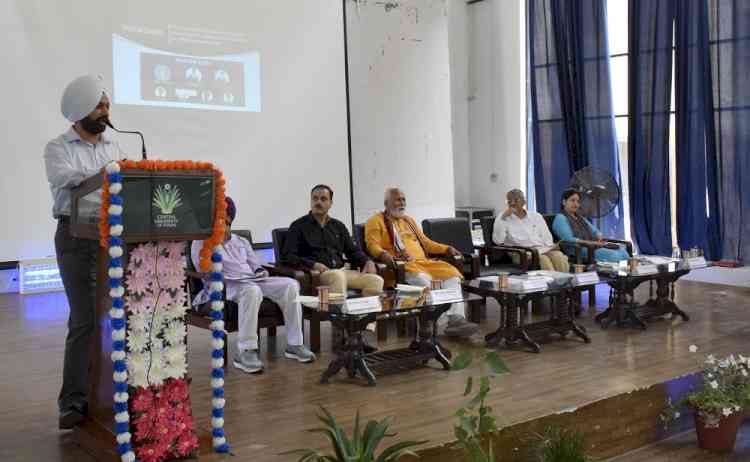 District Election Officer, Bathinda interacts with students during Voter’s Education and Awareness Programme held at Central University of Punjab